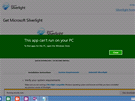 Desktopový reim Windows RT. Silverlight nespustíte stejn jako vechny ostatní