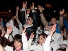 Nadenci v Chlumci nad Cidlinou tancují Gangnam Style (23. 11. 2012).