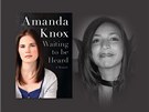 Kniha Amandy Knoxové, která je i na jejím pebalu, a zavradná Meredith...