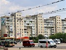 Hlavní tída v Tiraspolu