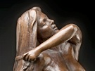 Bronzová socha od Ley Vivot vysoká 67 cm se jmenuje Dobré ráno. Nejdraí...