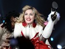 Madonna bhem koncertu v Petrohradu (9. srpna 2012)
