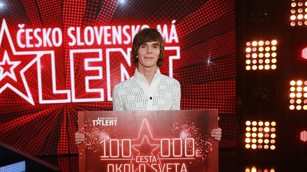 Jozef Pavlusk vyhrl tet adu soute esko Slovensko m Talent (25. listopadu 2012).