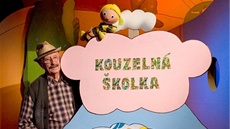 Herec Lubomír Kostelka a Franti�ek v po�adu Kouzelná �kolka