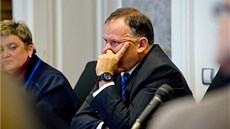 Bývalý editel praských stráník Vladimír Kotrou u Mstského soudu v Praze