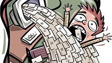 Záplava nevyádaných e-mail