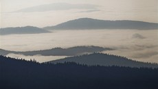 Inverze na �umavském Pancí�i.