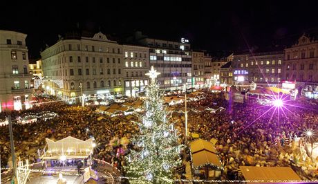 Vánoní trhy v Brn