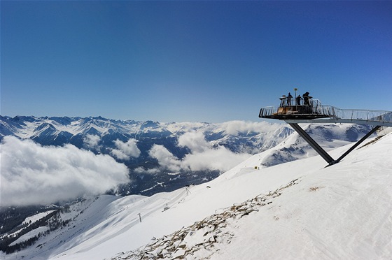 Vyhlídková ploina na Zwölferkopfu (2 596 m)