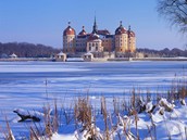 Nmeck zmek Moritzburg le nedaleko Dran.