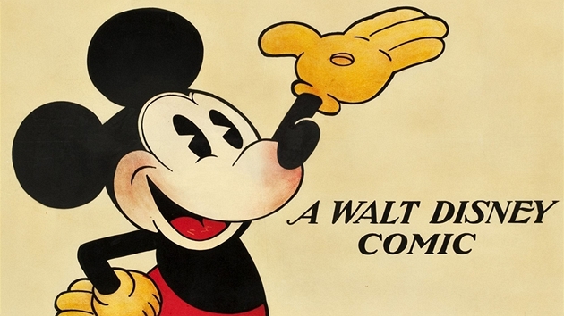 Nejstarší dochovaný filmový plakát s Myšákem Mickeym.