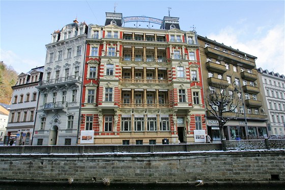 Hotel Quisisana Palace v Karlových Varech.