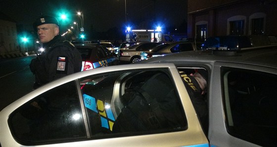 Potyku v centru Pardubice museli eit stráníci i státní policie (ilustraní foto).