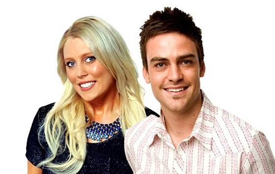 Mel Greigová a Michael Christian z australského rádia 2 Day FM