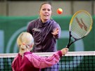 Stíbrné tenistky z OH v Londýn Andrea Hlaváková a Lucie Hradecká si o...
