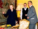 éfka americké diplomacie Hillary Clintonová se v Praze setkala s ministrem