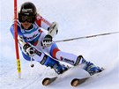 Lara Gutová pi obím slalomu ve Svatém Moici
