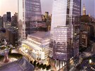 Na stavb projektu Hudson Yards by se toti mlo uivit 23 tisc zamstnanc.