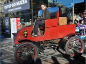 Parní vz arcivévody a následníka rakousko-uherského trnu Ferdinanda d´Este.