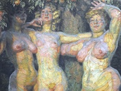 Výstava ukazuje vývoj, kterým Kupka prošel, než se dal na abstraktní malířství.