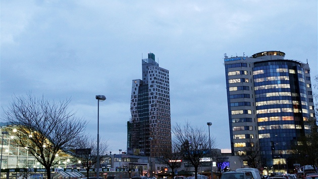 AZ Tower se ty�í 111 metr� nad Brnem.