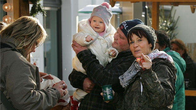 Weihnachtsmarkt - vnon trhy v Bavorskm Hofu.