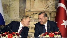 Vladimir Putin a Recep Tayyip Erdogan (3. prosince 2012)