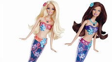 Pro malé i větší holčičky: mořská panna Barbie, jejíž ploutev bliká nebo svítí...