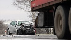 Tragická nehoda uzavela frekventovanou silnici I/35 u Vysokého Mýta