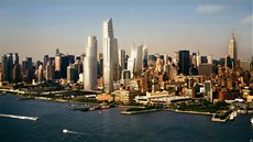 Projekt Hudson Yards vyroste na desetihektarové parcele.
