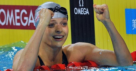 Plavkyn Simona Baumrtová vybojovala na mistrovství svta v krátkém bazénu v