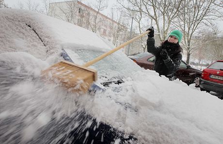 V Plzeském kraji bhem noci a ráno siln snilo. Nejhorí byla situace na Domalicku.