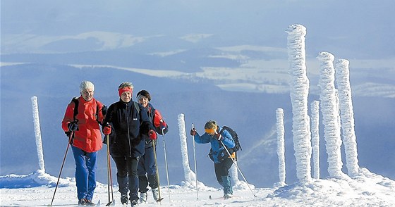 Bkaských stop vyuívá v kraji stále více lidí.