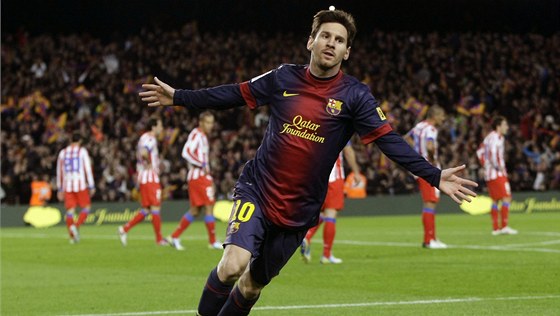 ZASE VYLEPIL REKORD. Lionel Messi z Barcelony dal v tomto kalendáním roce u