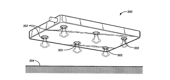 Patent Amazonu na zpsob ochrany mobilních zaízení ped pádem