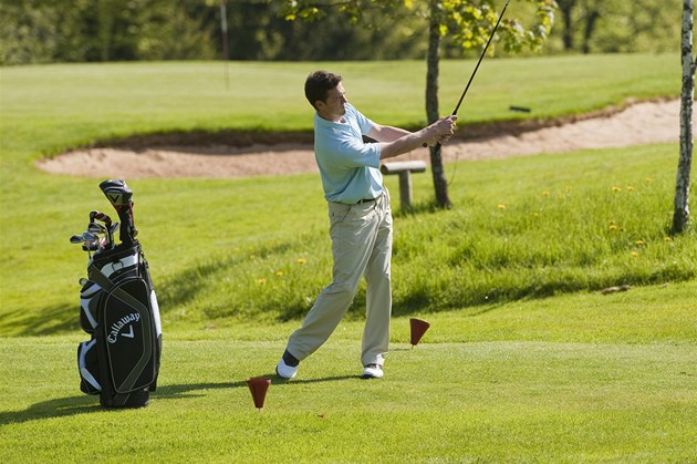Golfista (ilustrační foto)