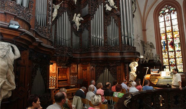 Engelovy varhany v olomouckém chrámu svatého Moice.
