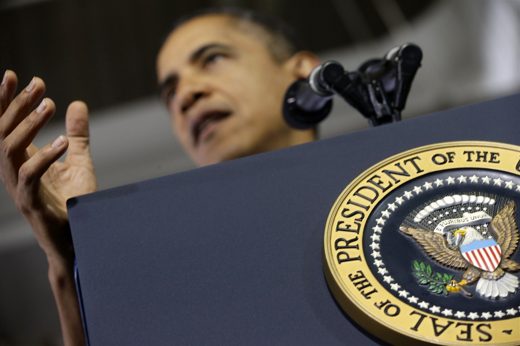 "Rozhodli jsme se u�init tento velký krok," �ekl americký prezident Barack Obama.