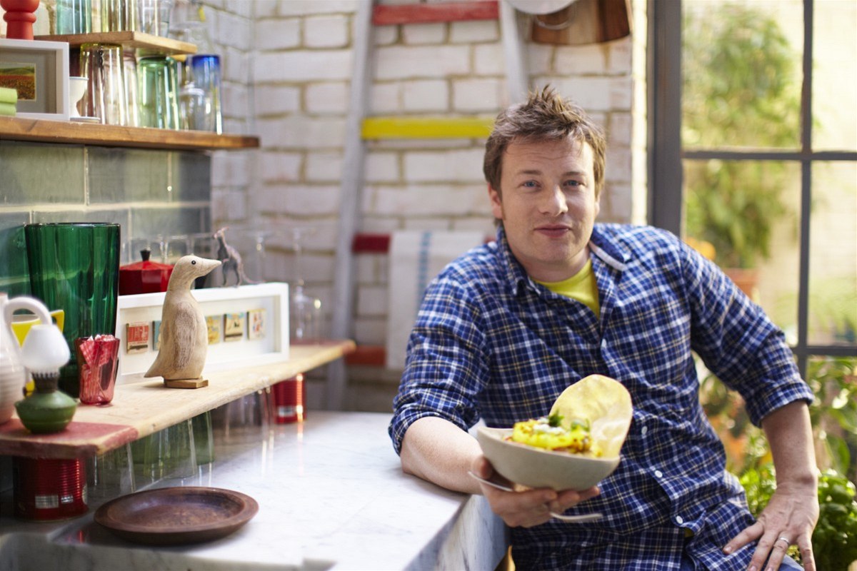 Jamie Oliver a jeho patnáctiminutový falafel wrap.