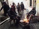 Bojovníci Syrské osvobozenecké armády v Homsu (6. prosince 2012)
