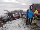 Hromadná dopravní nehoda na D5 (16. prosince 2012)