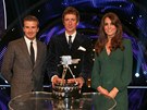 David Beckham, Bradley Wiggins a vévodkyn Kate