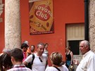 V havanském Muzeu rumu bývá na rozdíl od muzea v Santiagu vtinou plno.