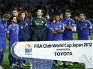 MLENÍ. Fotbalisté Chelsea s Petrem echem (uprosted) prohráli finále MS klub...