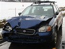Nehoda na dálnici D5 ve smru na Rozvadov (16. prosince 2012)