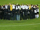 KOLEKO Á LA BARCELONA. Fotbalisté Corinthians slaví titul klubových mistr...