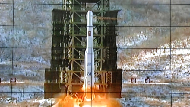 Start severokorejsk rakety Unha-3 (12. prosince 2012)