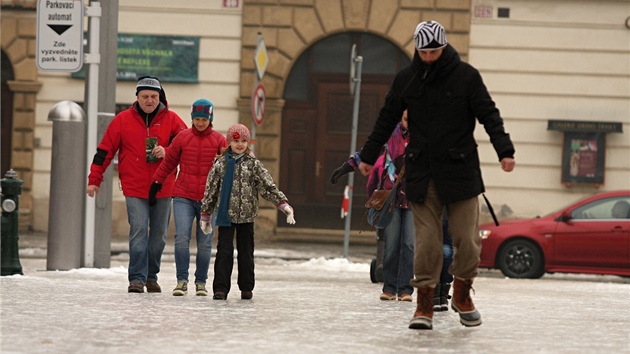 S nledm se v sobotu potkali i obyvatel Plzn (15. prosince 2012)