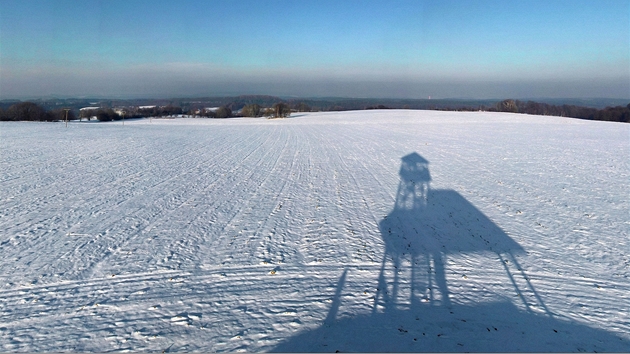 Pohled z rozhledny Boika sm�rem na Chrudim a Pardubice