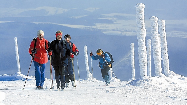 Jeseníky, ráj běžkařů. Kudy vedou nejlepší trasy a kde jsou nejhezčí výhledy